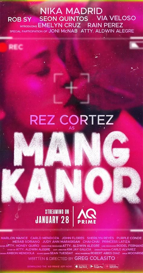 Cast & Crew for Mang Kanor (2023) .
